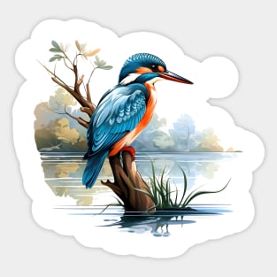 Kingfisher Sticker